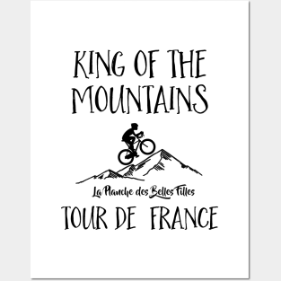 ✪ La Planche des Belles Filles ✪ King of the mountains ✪ Tour de France Posters and Art